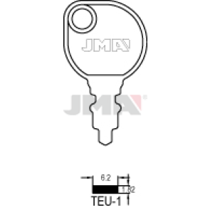 Schlüsselrohling - TEU-1