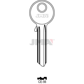 Schlüsselrohling Spezialprofile - CE-56