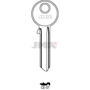 Schlüsselrohling Spezialprofile - CE-57