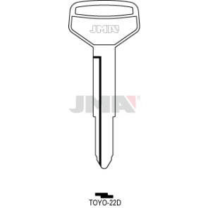 Schlüsselrohling - TOYO-22D