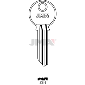 Schlüsselrohling Spezialprofile - ZE-8