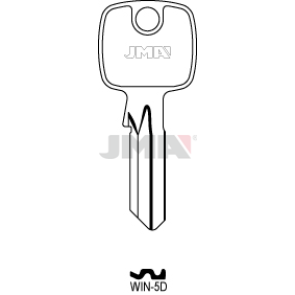 Schlüsselrohling - WIN-5D