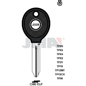 Transponder-Schlüsselrohling - TP00CHR-15.P