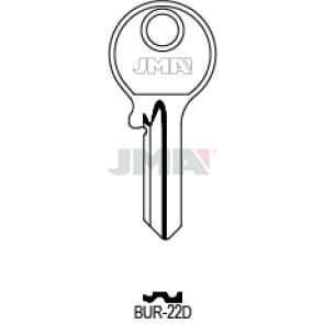 Schlüsselrohling - BUR-22D