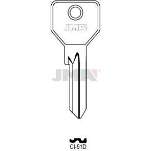 Schlüsselrohling - CI-51D