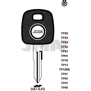Transponder-Schlüsselrohling - TP00DAT-6.P2