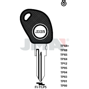 Transponder-Schlüsselrohling - TP00FI-11.P5