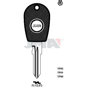 Transponder-Schlüsselrohling - TP00FI-13.P3