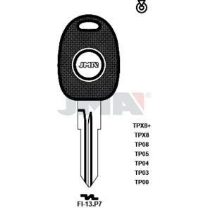 Transponder-Schlüsselrohling - TP00FI-13.P7