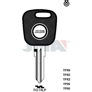 Transponder-Schlüsselrohling - TP00FO-TX.P