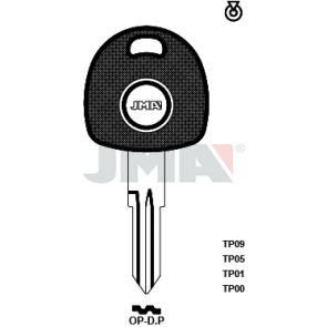 Transponder-Schlüsselrohling - TP00OP-D.P