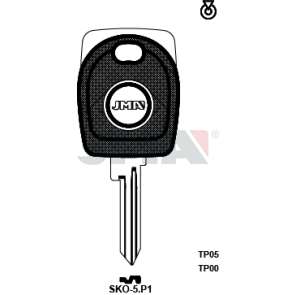 Transponder-Schlüsselrohling - TP00SKO-5.P1