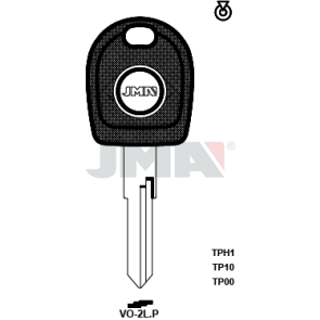 Transponder-Schlüsselrohling - TP00VO-2L.P