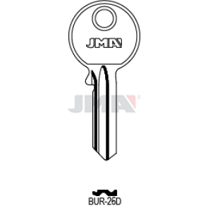 Schlüsselrohling - BUR-26D