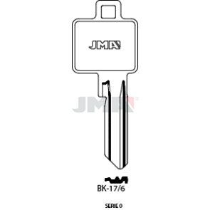 Schlüsselrohling Spezialprofile - BK-17/6