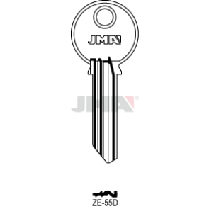 Schlüsselrohling Spezialprofile - ZE-55D