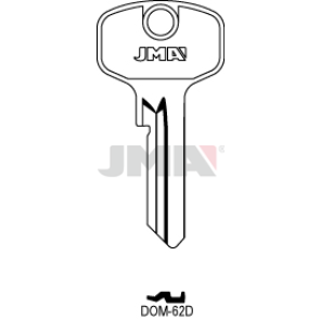 Schlüsselrohling - DOM-62D