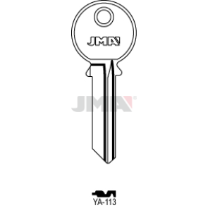 Schlüsselrohling Spezialprofile - YA-113