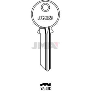 Schlüsselrohling Spezialprofile - YA-58D