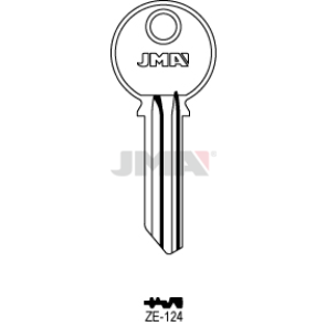 Schlüsselrohling Spezialprofile - ZE-124