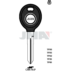 Transponder-Schlüsselrohling - TP00CHR-19.P