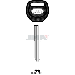 Schlüsselrohling-Plastikkopf - HOND-24D.P