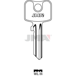 Schlüsselrohling Spezialprofile - WIL-56