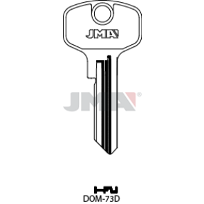 Schlüsselrohling Spezialprofile - DOM-73D