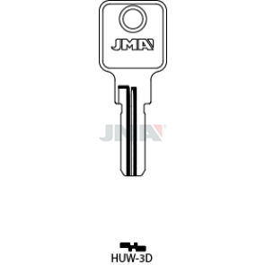 Schlüsselrohling - HUW-3D