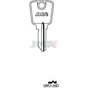 Schlüsselrohling - LWO-26D