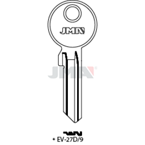 Schlüsselrohling Spezialprofile - EV-27D/9