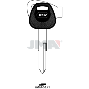 Schlüsselrohling-Plastikkopf - YAMA-33.P1
