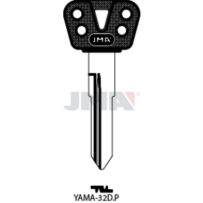 Schlüsselrohling-Plastikkopf - YAMA-32D.P