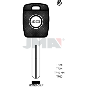 Transponder-Schlüsselrohling - TP00HOND-55.P