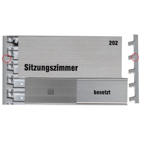 Orientierungssystem infoNORM Komplettschild