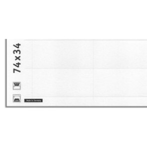 Druckbogen für Ansteckschild