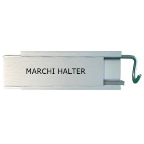 MARCHI HALTER zu Marchi BL50 aus farblosem Aluminium