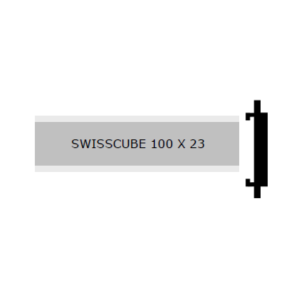 SWISSCUBE 100 x 23