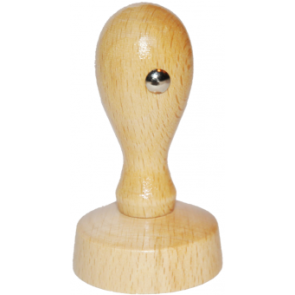 woodico Holzstempel selbstfärbend rund
