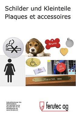 Register 4, Schilder und Kleinteile